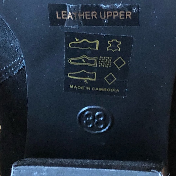 NWOT Aldo Nude Leather Tie Up Cage Heels - Picture 7 of 11